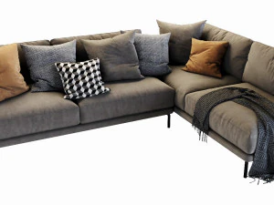 interface coco sectional 4 3D Model