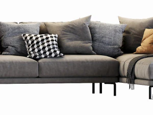 interface coco sectional 4 3D Model