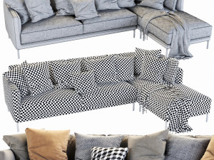 interface coco chaise lounge 3D Model