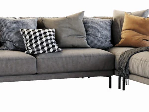 interface coco chaise lounge 3D Model
