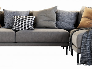 interface coco chaise lounge 3D Model