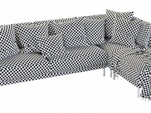 interface coco chaise lounge 3D Model