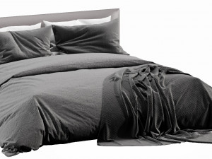 meridiani scott bed 3D Model