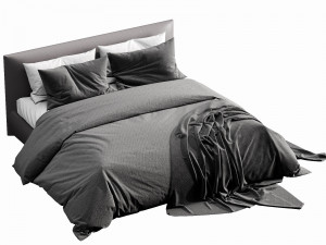meridiani scott bed 3D Model
