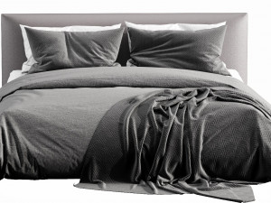 meridiani scott bed 3D Model