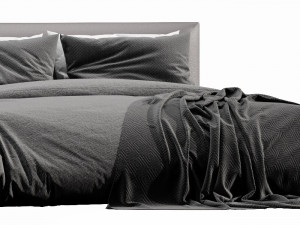 meridiani scott bed 3D Model