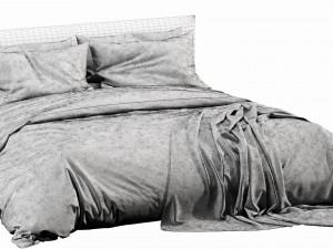 meridiani scott bed 3D Model