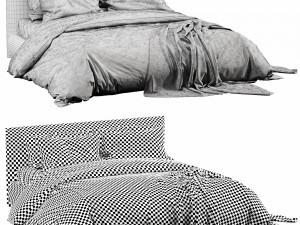 meridiani scott bed 3D Model