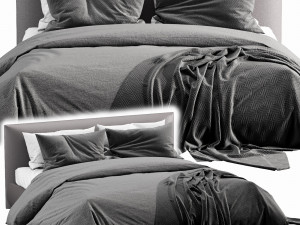 meridiani scott bed 3D Model