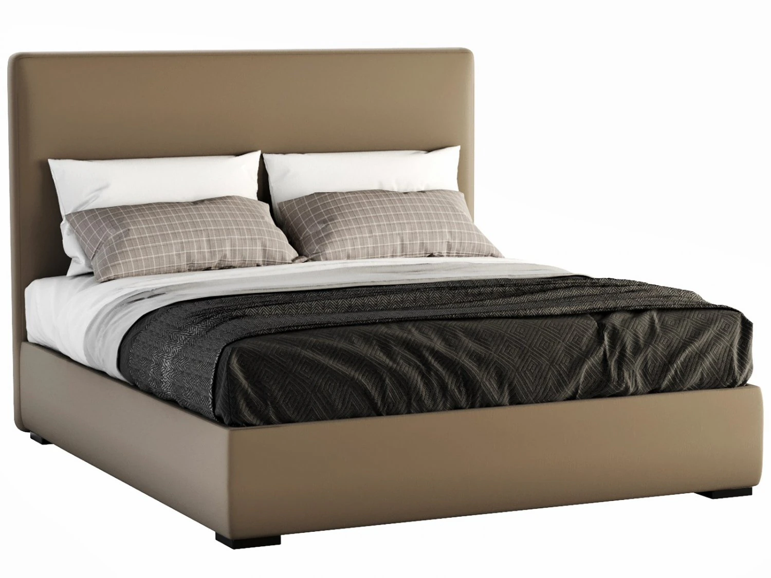 meridiani scott bed 3D Model .c4d .max .obj .3ds .fbx .stl .blend 