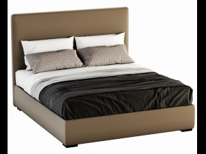 meridiani scott bed Model 3D