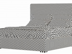 meridiani scott bed Model 3D