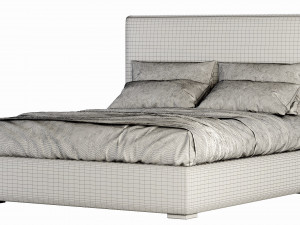 meridiani scott bed Model 3D