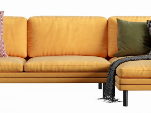 zanotta william chaise lounge Modelo 3D