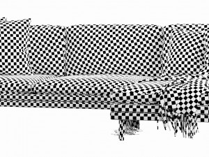 zanotta william chaise lounge Modelo 3D