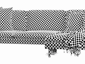 zanotta william chaise lounge 3D Model