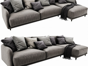 ditre italia elliot chaise lounge 3D मॉडल