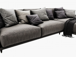 ditre italia elliot chaise lounge 3D मॉडल