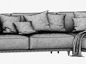 ditre italia elliot chaise lounge 3D मॉडल
