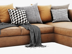 meridiani queen chaise lounge 3D Модель