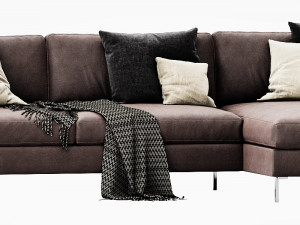interface nana chaise lounge 3D 模型