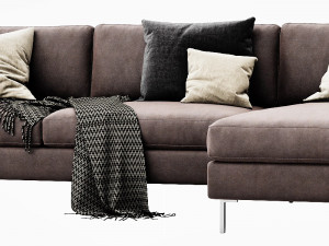 interface nana chaise lounge 3D 模型