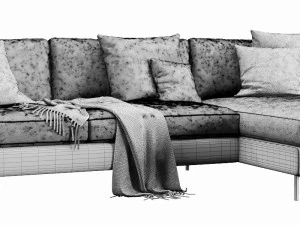 interface nana chaise lounge 3D Model