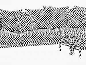 flexform adda chaise lounge 3Dモデル