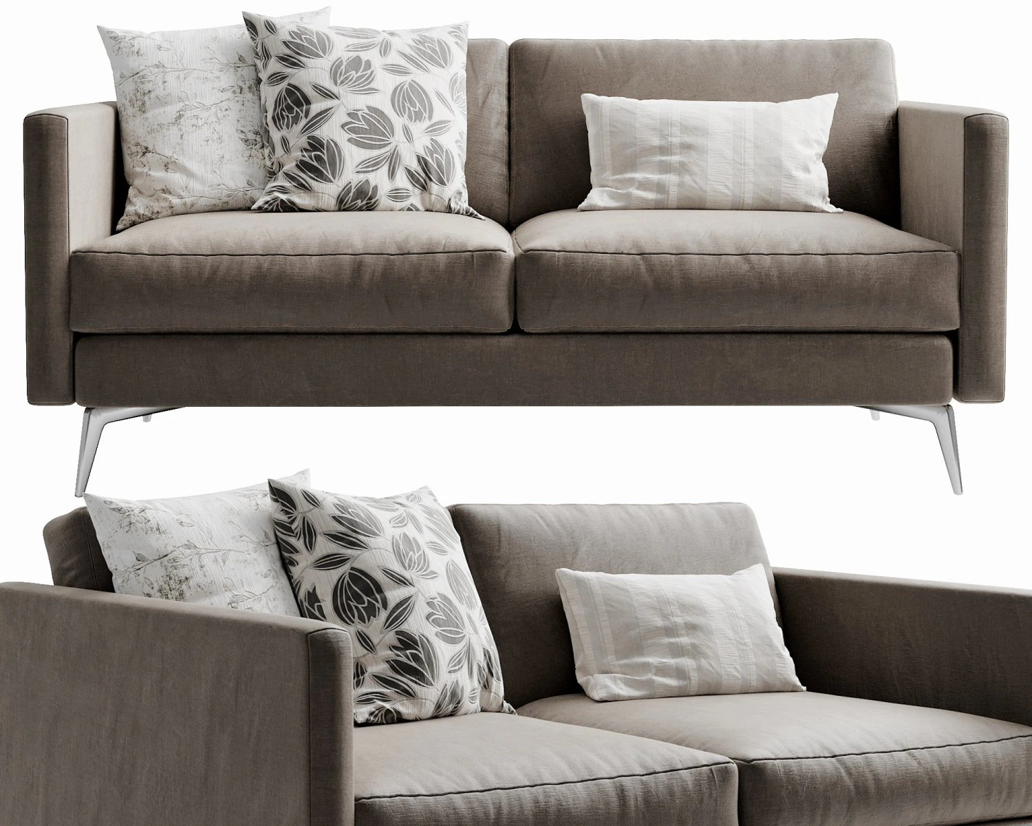 boconcept osaka 3 3D Model .c4d .max .obj .3ds .fbx .stl .blend