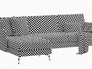 boconcept osaka chaise lounge 3D Model