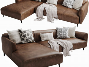 boconcept modena chaise lounge 3D Model