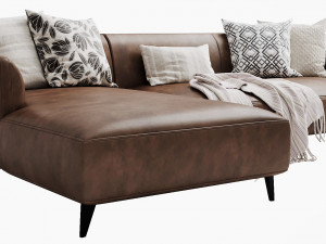 boconcept modena chaise lounge 3D Model