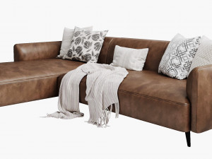 boconcept modena chaise lounge 3D Model