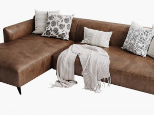 boconcept modena chaise lounge 3D Model