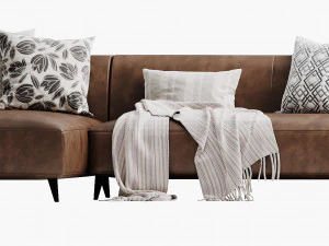 boconcept modena chaise lounge 3D Model