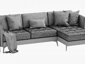 boconcept osaka chaise lounge 3D Model