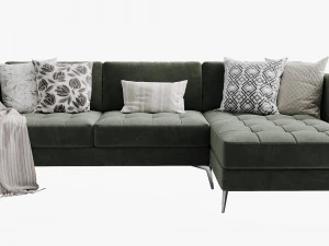 boconcept osaka chaise lounge 3D Model