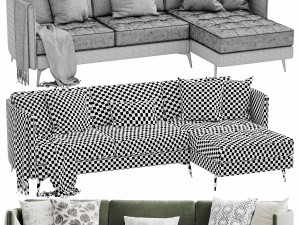 boconcept osaka chaise lounge Modelo 3D