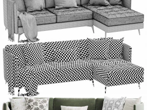 boconcept osaka chaise lounge 3D Model