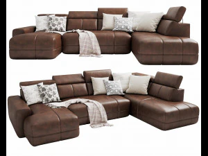 divano padovano Modello 3D