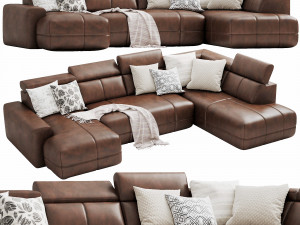 padua sofa 3D मॉडल