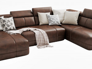 padua sofa 3D मॉडल