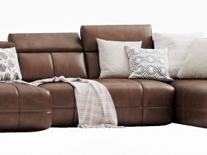 padua sofa 3D मॉडल