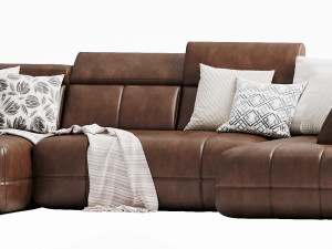 padua sofa 3D मॉडल