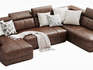 padua sofa 3D मॉडल