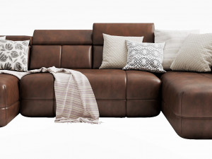 padua sofa 3D मॉडल