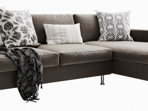 boconcept indivi2 chaise lounge Model 3D
