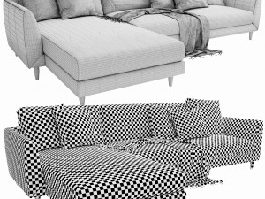 boconcept fargo chaise lounge 3D Model