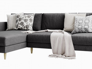 boconcept fargo chaise lounge 3D Model