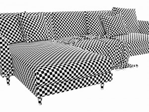 boconcept fargo chaise lounge 3D Model
